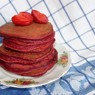 Фотография рецепта Английские свекольные панкейки автор Daria V