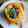 Фотография рецепта Апельсиновоголубичное суфле автор Дарья