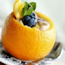 Фотография рецепта Апельсиновоголубичное суфле автор Дарья