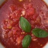 Фотография рецепта Арбузный гаспачо с базиликом автор Masha Potashova