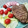 Фотография рецепта Баффалостейк из мраморной говядины автор Еда