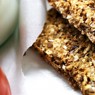 Фотография рецепта Батончики из овсяной гранолы с абрикосом и льном автор Masha Potashova