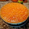 Фотография рецепта Бисквитный торт с мандаринами в желе автор КУЛИНАРНАДОМНИК