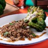 Фотография рецепта Брокколи на гриле с киноа автор Еда