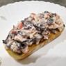 Фотография рецепта Брускетта с крабовым мясом автор Лоскутова Марианна