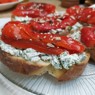 Фотография рецепта Брускетта с запеченным перцем автор ЮЛИЯ ТИМОФЕЕВА