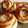 Фотография рецепта Булочкирозочки с творогом автор Anna Cook