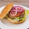 Фотография рецепта Бургер с тунцом луком и помидором автор ШЕФМАРКЕТ
