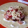 Фотография рецепта Буррито с колбасой для завтрака автор Chemmy