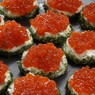 Фотография рецепта Бутерброды с икрой укропом и сметаной автор Еда
