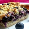Фотография рецепта Черничный пирог со штрейзелем автор Анна Древинская
