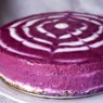 Фотография рецепта Черничный творожный торт без выпечки автор Наташа Белошицкая