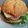 Фотография рецепта Чизбургер с телячьей котлетой гриль автор Jane Justice