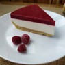 Фотография рецепта Чизкейк с малиновым желе без выпечки автор ЮЛИЯ ТИМОФЕЕВА