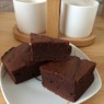 Фотография рецепта Ванильный брауни с грецкими орехами и темным шоколадом автор julia ssdd