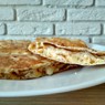 Фотография рецепта Домашняя кесадилья с курицей и сыром автор Алена Оморбекова