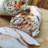 Фотография рецепта Домашняя шаурма с запеченной грудкой и йогуртовым соусом автор ЮЛИЯ ТИМОФЕЕВА
