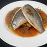 Фотография рецепта Филе дорады с ратауем под томатным соусом автор Comme un chef