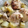 Фотография рецепта Филе куриного бедра с кабачками автор ЮЛИЯ ТИМОФЕЕВА