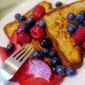 Фотография рецепта Французские тосты с ягодами автор Lera Stepura