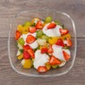 Фотография рецепта Фруктовый салат с виноградом автор ШЕФМАРКЕТ