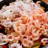 Фотография рецепта Фунчоза с овощами и морепродуктами автор Екатерина Лотышева