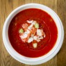 Фотография рецепта Гаспачо с камчатским крабом автор Ольга Астахова
