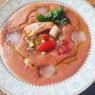 Фотография рецепта Гаспачо со снежным крабом автор Victoria Jett