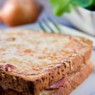 Фотография рецепта Горячий бутерброд Croque monsieur автор Саша Давыденко