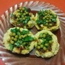 Фотография рецепта Гороховые гнезда с мясной начинкой и горошком автор Еда