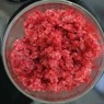 Фотография рецепта Гранита с клубникой и каркаде автор Каталина