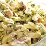 Фотография рецепта Грибной салат с крабовыми палочками и огурцами автор Яна Сабурова