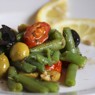 Фотография рецепта Холодный салат со стручковой фасолью автор Юлия Шевченко