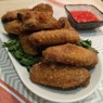 Фотография рецепта Хрустящие куриные крылышки автор Валентина