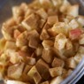 Фотография рецепта Яблоки с корицей и орехами для блинчиков или штруделя автор Alex Vesna