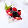 Фотография рецепта Ягоды с английским кремом автор Ginza Project