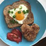Фотография рецепта Яичница пофранцузски в хлебе автор Полина Погонева