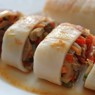 Фотография рецепта Кальмары фаршированные грибами и овощами автор Алена