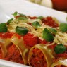 Фотография рецепта Каннеллони с мясной начинкой запеченные в томатном соусе автор Anna Kraus
