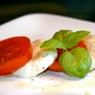 Фотография рецепта Капрезе с соусом песто автор Дарья