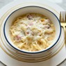 Фотография рецепта Карбонара с беконом и сливками автор ИРИНА ГЛУХОВА