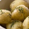 Фотография рецепта Картофель отварной с маслом и зеленью автор Саша Давыденко