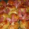 Фотография рецепта Картофель запеченный с сосисками автор Татьяна Яковлева
