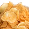 Фотография рецепта Картофельные чипсы с чесноком автор Еда
