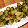 Фотография рецепта Каштаны с брюссельской капустой автор Дима