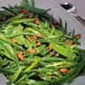 Фотография рецепта Кенийская фасоль и горошек с миндалем и цитрусовым соусом автор Еда