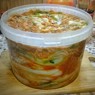 Фотография рецепта Кимчи острая корейская закуска из капусты автор КУЛИНАРНАДОМНИК