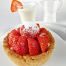 Фотография рецепта Клубничный тарт с сырным наполнителем автор Еда