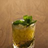 Фотография рецепта Коктейль Мятный джулеп Джорджия The Georgia Mint Julep автор Еда