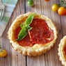 Фотография рецепта Корзиночки с томатами и рикоттой автор ТАТЬЯНА ПЕТРУХИНА